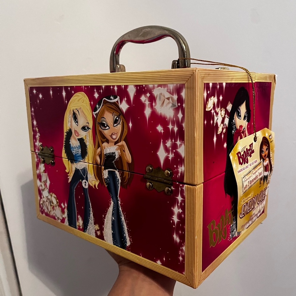 Bratz Glam Jewelry Box - Red and Brown